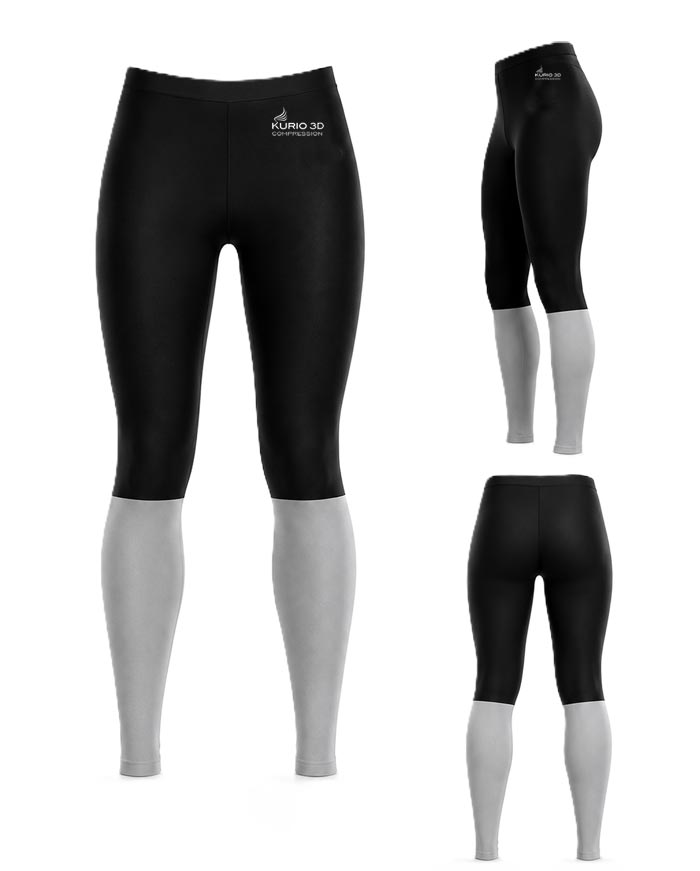 Kurio 3D Compression Below Knee Shorts