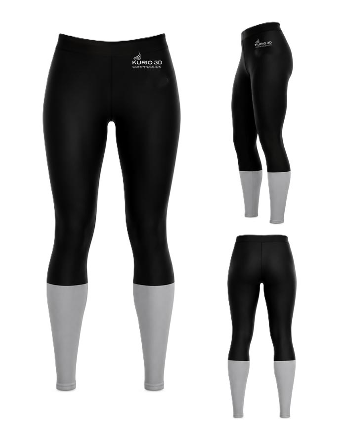 Kurio 3D Compression Mid Calf Leggings